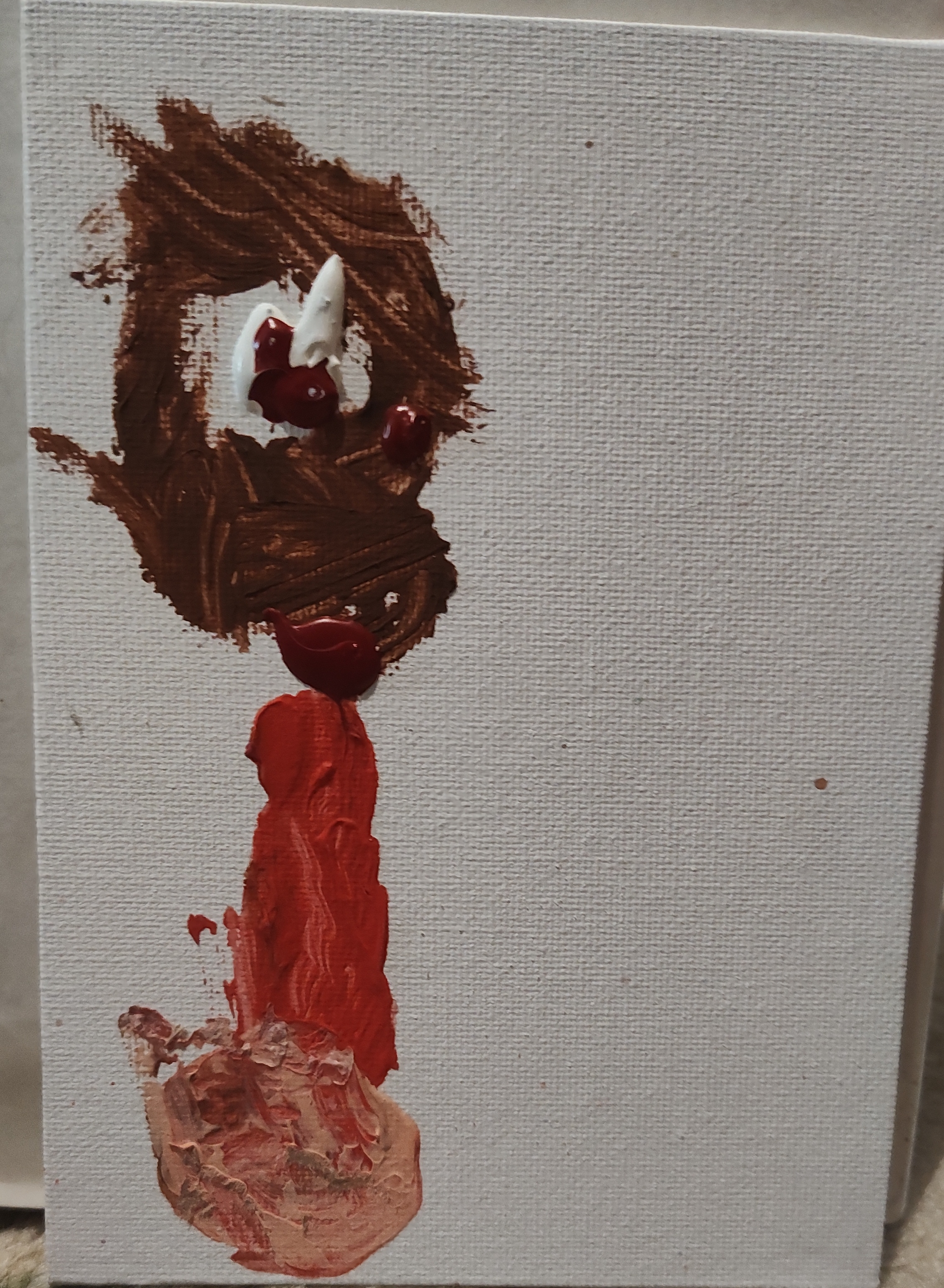 The Cutest Clock There Ever Was — painting by Clock, age 5